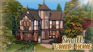 Маленький семейный дом 👪| Симс 4: Строительство | Small Family Cottage| The Sims 4: Speed Build