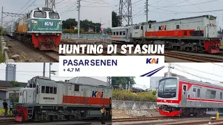 Hunting di Stasiun Pasar Senen! [Video special 100 subscriber & collab sama @indonesianboy_ ]