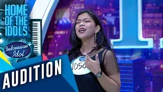 Hasil latihan setiap hari, Ainun dapat Golden Ticket - AUDITION 4 - Indonesian Idol 202