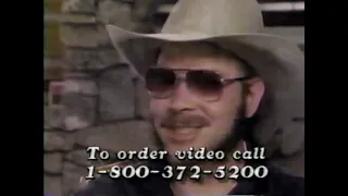 80's Ads Hank Williams Jr  Full Access 1989