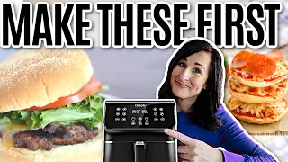 New Air Fryer? 4 of the EASIEST Air Fryer Recipes You MUST Try → PERFECT for Beginners!