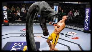 UFC4 Bruce Lee vs. Black Mamba EA Sports UFC 4