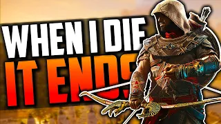 Assassin's Creed Origins but when I die the video ends...