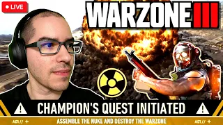 🔴 LIVE! | Champions Quest | 1000+ Wins | 5.00+ KD | Iridescent | Meta Guns | Call of Duty: Warzone