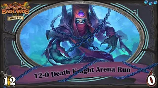 Is This The Best DK Rune Combo? 12-0 Triple Frost Death Knight Hearthstone Arena Run