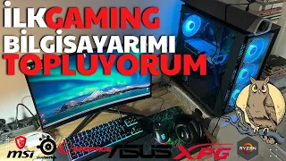 İlk Gaming Bilgisayarımı Topluyorum #pctoplama #gaming #4060ti #ryzen