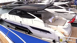 2022 Fairline Targa 50 Open Luxury Yacht - Walkaround Tour - 2021 Cannes Yachting Festival
