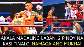 MALAKAS BUMAYO NA PINOY NAGING INTERIM WORLD CHAMPION NG PABAGSAKIN ANG TUMALO SA 2 PINOY BOXER!