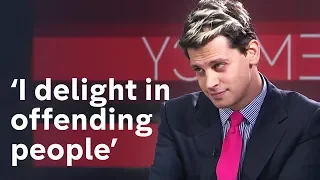 Milo Yiannopoulos' fiery interview with Channel 4 News