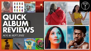 BEST ALBUMS OF AUG & SEPT 2021: Kanye West, Lorde, Lil Nas X, Kacey Musgraves + More