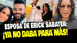 ESPOSA DE ERICK SABATER SE DEFIENDE TRAS DIVORCIARSE DEL EX DE MICHELLE SOIFER