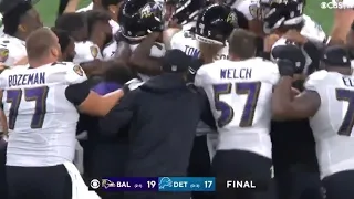 JUSTIN TUCKER 66 YARD GAME WINNING FIELD GOAL!!!! (NFL RECORD) 9/26/21