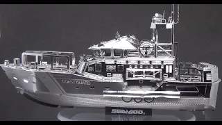 Building a 3D Metal Model - 47 Foot Coast Guard Vessel