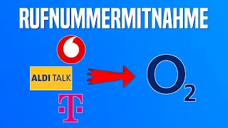 O2 Rufnummermitnahme: NUMMER von anderem Anbieter zu O2 MITNEHMEN