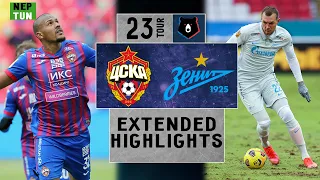 CSKA Moscow - Zenit Saint Petersburg | Russian Premier Liga 23 Tour | Highlights | PES