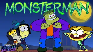 Monster Man Broken Karaoke  | Big City Greens | Disney Channel Animation
