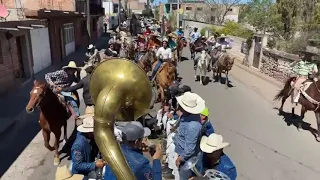 Hermosa cabalgata, colonia del Vergel