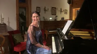 Arrivederci by Ulrika A. Rosén, piano.