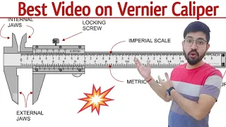 Vernier Caliper || How to use vernier caliper in hindi || How to read Vernier scale Class11th Physic