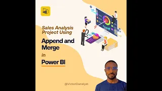 Sales analysis project using power BI (append and merge)