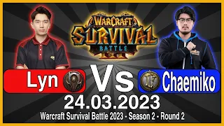 Warcraft 3 - (ORC)👹Lyn vs Chaemiko👨🏻(HU) - WSB2023 Season 2 - Round 2 - 24.03.2023