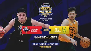 Pilipinas Aguilas vs FEU Tamaraws | Highlights | July 22, 2023