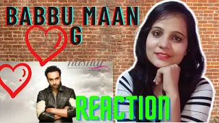Babbu Maan | Tere Ashqan Di Line | Reaction | Babbu Maan Song Reaction | Pooja's Reaction