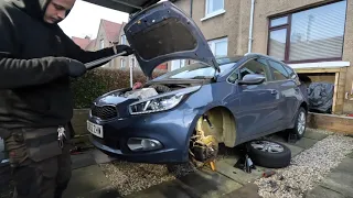 Kia Ceed Clutch replacement   Mobile mechanic