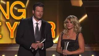 Miranda Lambert & Blake Shelton ACM Song of the Year for "Over You" - 2013 ACM Awards