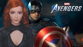 Marvel's Avengers (МСТИТЕЛИ МАРВЕЛ) | ПОЛНОЕ ПРОХОЖДЕНИЕ НА РУССКОМ ЯЗЫКЕ | ОБЗОР | СТРИМ #1