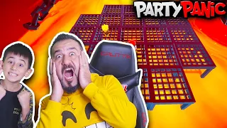 PARTY PANIC MİNİ OYUNLAR! | 3 KİŞİ PARTY PANIC OYNUYORUZ (Sesegel Çocuk party panic)