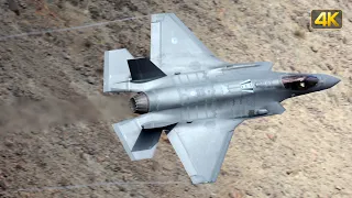 Low Level Military Flying - Star Wars Canyon, California USA