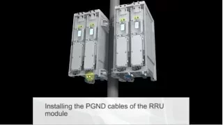 Connection RRU to BBU in HUAWEI Cabinet