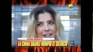 China Suarez sobre Tobal-Cabre