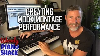 MONTAGE MODX TOOLS - Making a cool arpeggio performance!