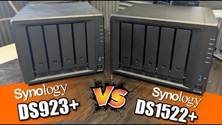 Synology DS923+ vs DS1522+ NAS  - Which Should You Buy?