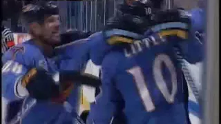 Ilya Kovalchuk assists on Brian Little first NHL goal vs Capitals (2007)