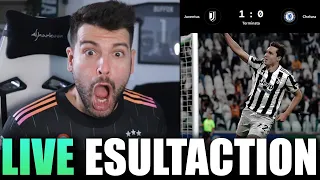 IMPAZZIRE al gol di Chiesa: fatto ✔️ | Live Reaction Juventus Chelsea 1-0