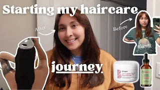 learn haircare with me to start my haircare journey! | healthy hair tips & recommendations