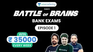 Battle of Brains Ep - 01 | Bank Exams Quiz I Win Rs. 35000 Every Week | Team AVP