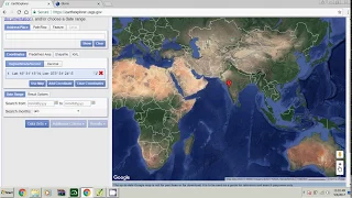 Downloading satellite data from USGS websites
