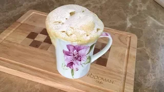 Ванильный кекс в кружке: рецепт от Foodman.club