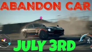 Need For Speed PayBack Abandon Car Location ***July 3rd***