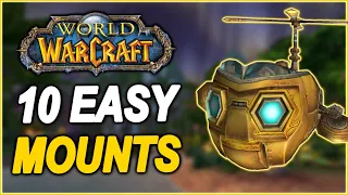 10 Easy Obtainable Mounts in WOTLK Classic