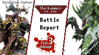 *New Codex Tyranids vs. Chaos Space Marines 10th Edition Warhammer 40k Battle Report 2000pt (GER)