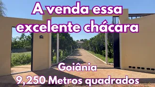 A venda essa excelente chácara em Goiânia