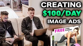 Creating $100/DAY IMAGE Ads For Dropshipping LIVE! | High Converting Facebook Ads (No Photoshop!!)