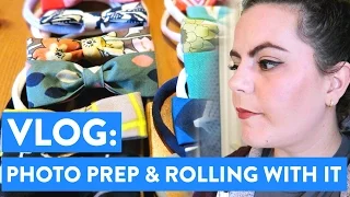 VLOG: Photo Prep & Rolling With It | Etsy Online Business Day in the Life