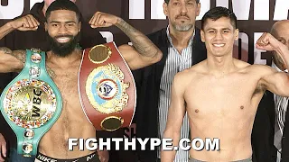 STEPHEN FULTON VS. DANNY ROMAN WEIGH-IN & FINAL FACE OFF