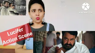 LUCIFER|Mass Action Scene Reaction|Mohanlal🔥😍|Prithviraj Sukumaran